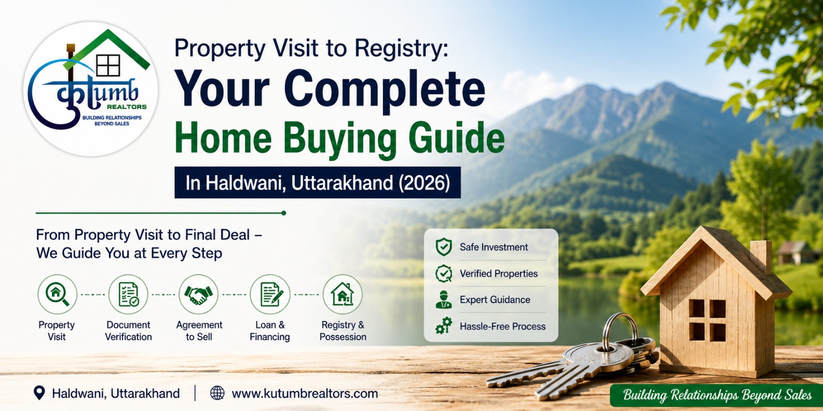 Property Visit to Registry: A Complete Home Buying Process Guide in Haldwani